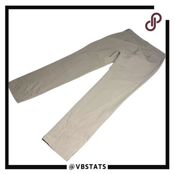 Vineyard Vines Men's Performance On The Go Straight Chino Pants Khaki Size 30x30 - Picture 2 of 7